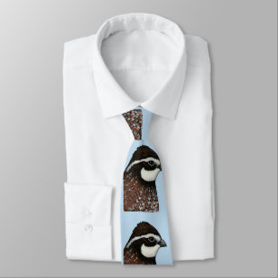 Cravate Bobwhite Quail Head