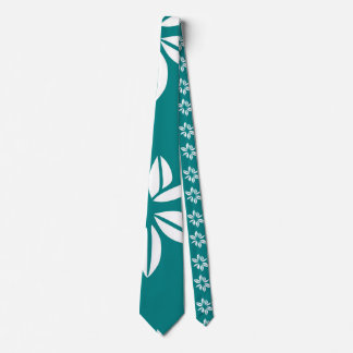 Cravate Boho Fleur sauvage Garden Motif sans couture