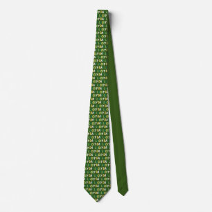 Cravate Bonne Saint Patrick's Day   Lucky Day Fun Green Cr