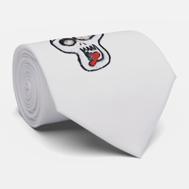 Cravate Boo ! (Roulé)