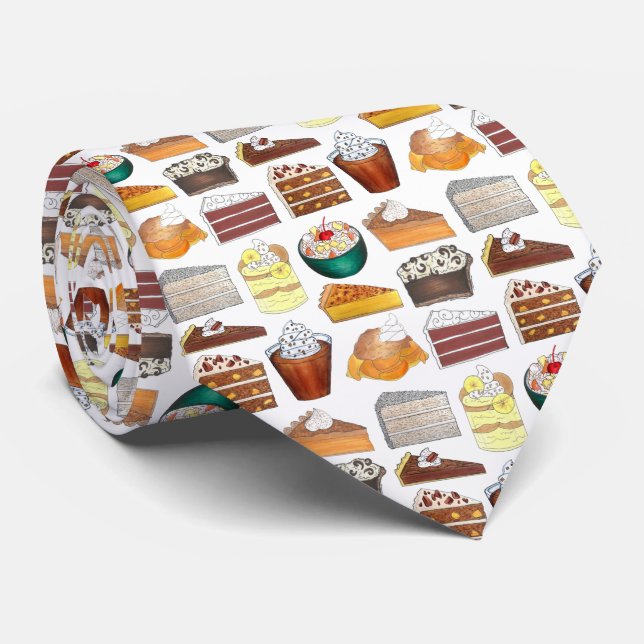 Cravate Boulangerie Sud Desserts alimentaires USA Amérique (Roulé)