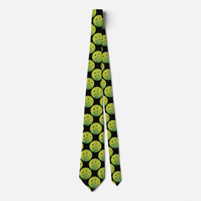 Cravate Boule verte de citron (Devant)