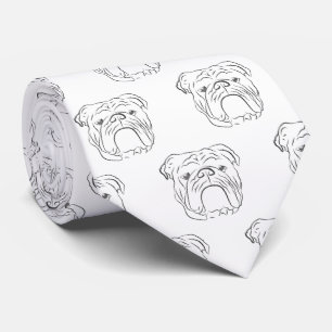 Cravate Bouledogue 