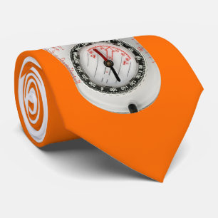 Cravate - boussole de course d'orientation