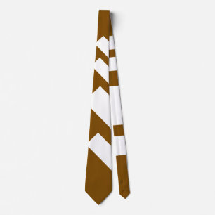 Cravate Brown diagonale large