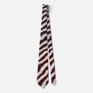 Cravate Brown Zebra