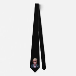 Cravate Bubblemint Trump Rose Drôle Président USA