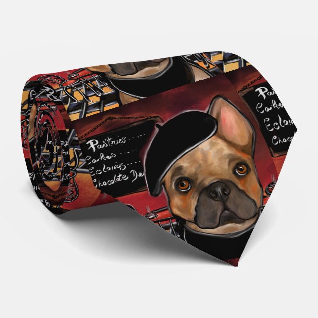 CRAVATE BULLDOG FRANÇAIS      (Roulé)