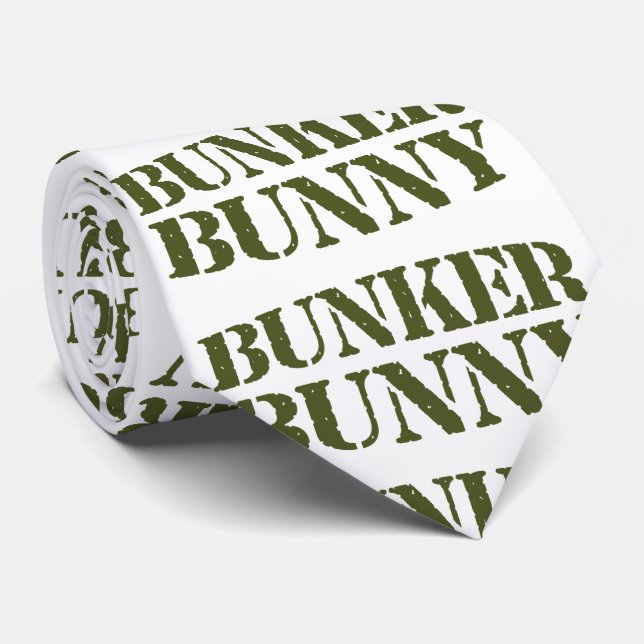 CRAVATE BUNKER BUNNY (Roulé)
