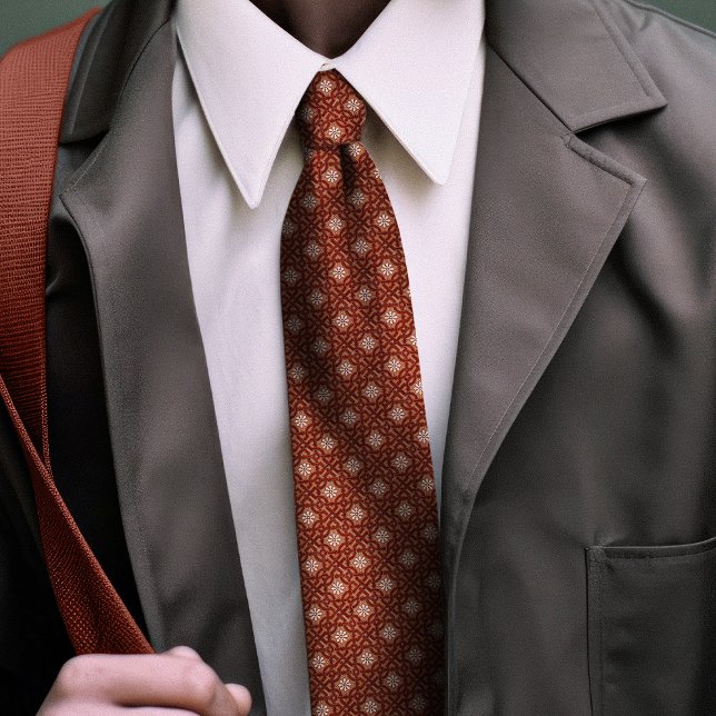 Cravate Burange William Morris Floral Golden Star (Créateur téléchargé)