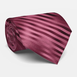 Cravate Burgundy Foil