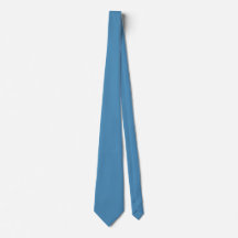 Cadeau chic bleu uni pour garçons d'honneur