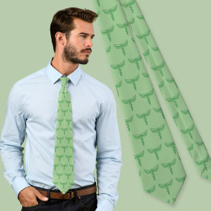 Cravate Cadeau de col avec feuilles