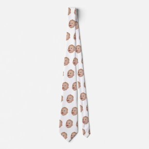 Cravate Cadeau photo personnalisé avec visage pour hommes