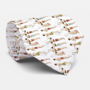 Cravate Cadeau unique pour le cru de nageur comment nager