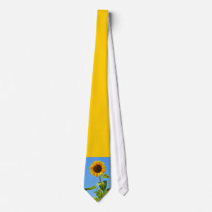 Cravate cadran solaire fleur