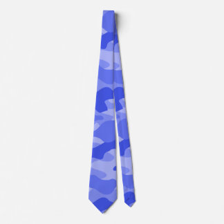 Cravate Camo Monocolore Bleu de Cornflower