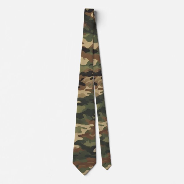 Cravate Camouflage (Devant)
