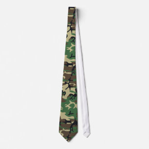 Cravate Camouflage militaire