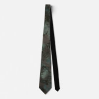 Camouflage Teint vert Tie