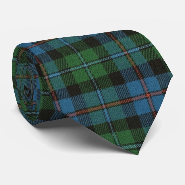 Cravate Campbell Cawdor, ancien clan écossais Tartan (Roulé)