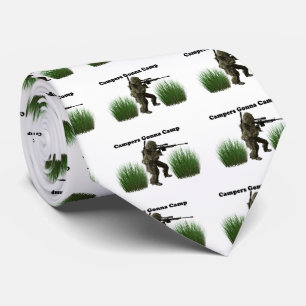 Cravate Campeurs allant camper