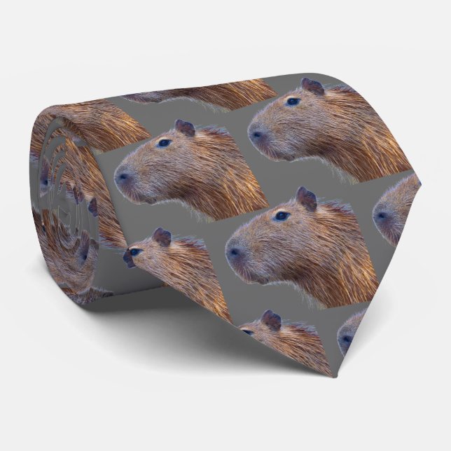 Cravate Capybara (Roulé)