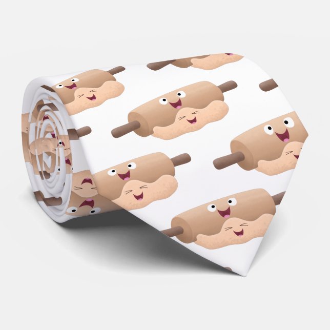 Cravate Caricature à pâte molle et à pâte molle (Roulé)