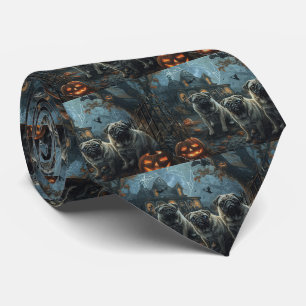 Cravate Carlin Halloween Night Doggy Délice