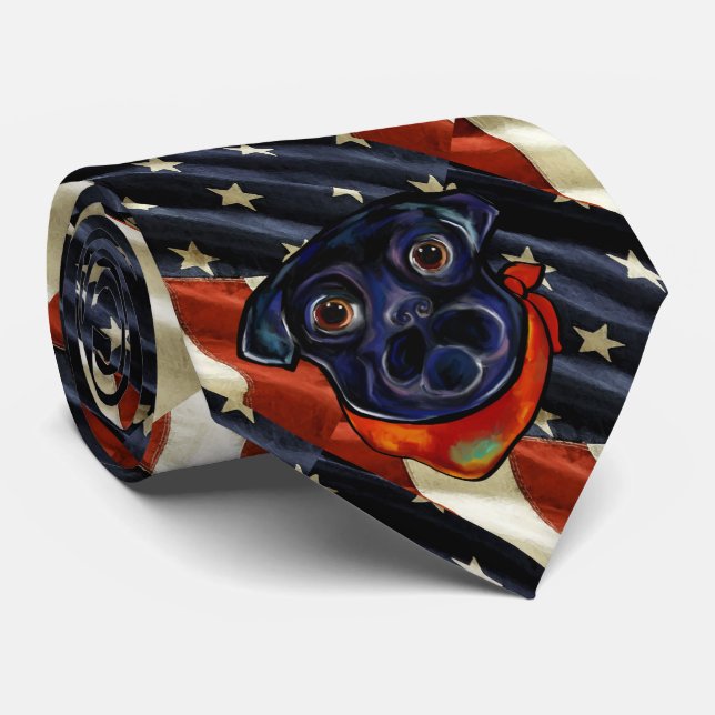 CRAVATE CARLIN NOIR (Roulé)