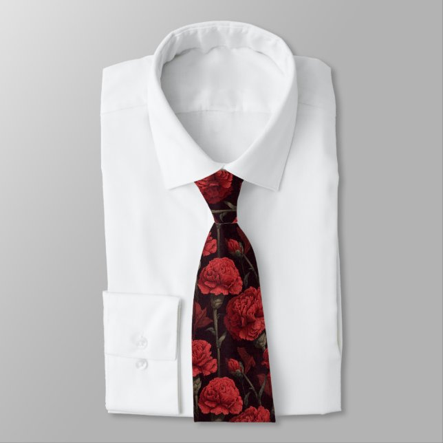 Cravate Carnation Chic Meilleurs Cadeaux Pour Hommes (Attaché)