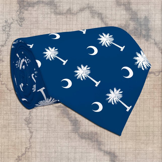 Cravate Caroline du Sud Cravates, mode USA, Drapeau (Créateur téléchargé)