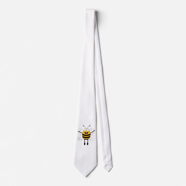 Cravate Cartoon Bee (Devant)