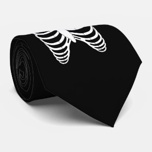 Cravate Ccage d'horreur originale d'un squelette Halloween