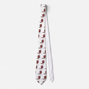 Cravate Cellule rouge, cellule rouge, cellule rouge,
