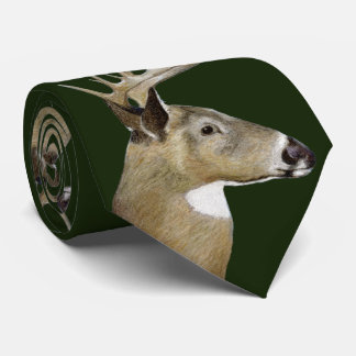Cravate Cerf à queue blanche