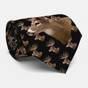 Cravate Cerfs communs de mâle de mâle