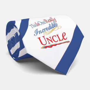 Cravate C'est un oncle vraiment incroyable Gift