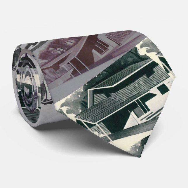 Cravate Chambre 1959 moderne de la moitié du siècle de (Roulé)