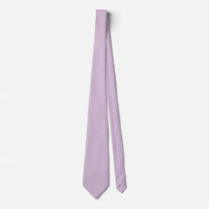 Cravate Chardon violet D8BFD8 - Option pour ajouter un nom