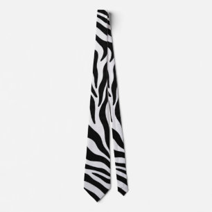 Cravate Chaussettes à imprimé zèbre