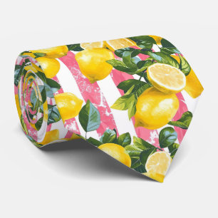 Cravate Chemise à motif citron pour homme