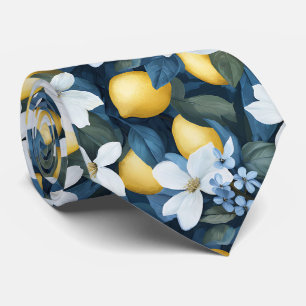 Cravate Chemise à motifs citron pour hommes