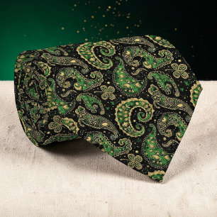 Cravate Chemise personnalisée de Paisley pour la Saint-Pat