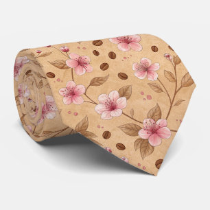 Cravate Cherry Blossom Coffee Cozy Pattern (5)