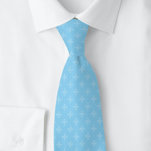 Cravate Chèvrefeuille Baby Blue