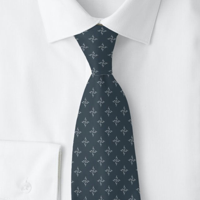 Cravate Chèvrefeuille Charbon (Créateur téléchargé)
