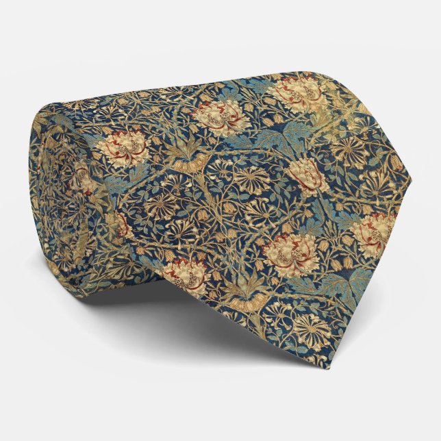 Cravate Chèvrefeuille de William Morris (Roulé)