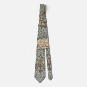Cravate Chèvrefeuille par William Morris, Art floral vinta