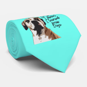 Cravate chien mignon